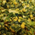  Yellow Lentils with Spinach and Ginger