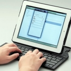 Ipad Case unfolds to Provide a Full Sized Bluetooth Keyboard