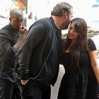  Kanye West’s blood boils as pal plants a kiss pregnant Kim Kardashian