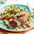  Grilled Chicken with Fresh Summer Salad