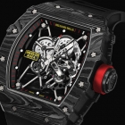  Richard Mille Designs a Tourbillon Enclosed in a Carbon Case Tennis ace Rafael Nadal