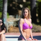  Gemma Atkinson Wears Tiny Pink Bikini While on Marbella Holiday