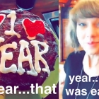 Taylor Swift Shares Pic Anniversary Gift