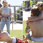  Downcast Justin Bieber comforted by wife Hailey after ‘postponing wedding ceremony’