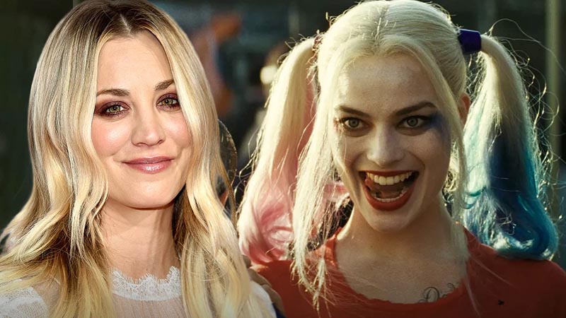  Kaley Cuoco shoots down rumors of a Harley Quinn feud with Margot Robbie