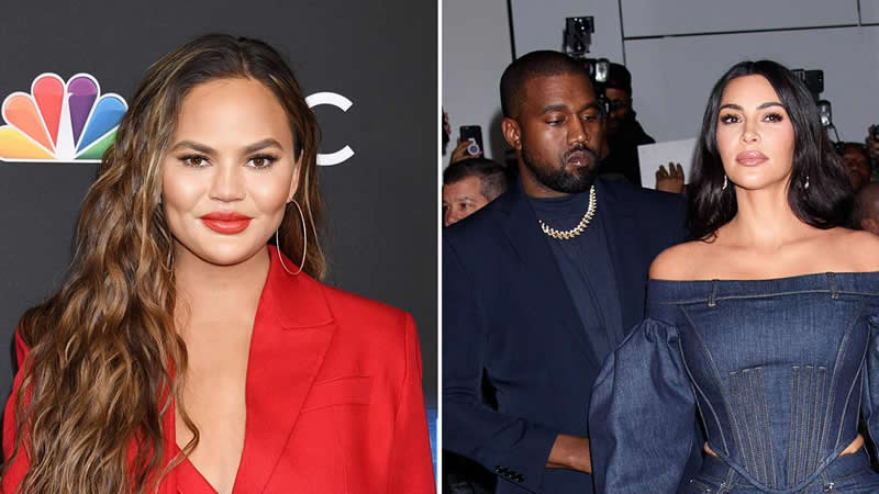  Chrissy Teigen Weighs in on Kim Kardashian and Kanye West’s Divorce: “She Tried Her Best”