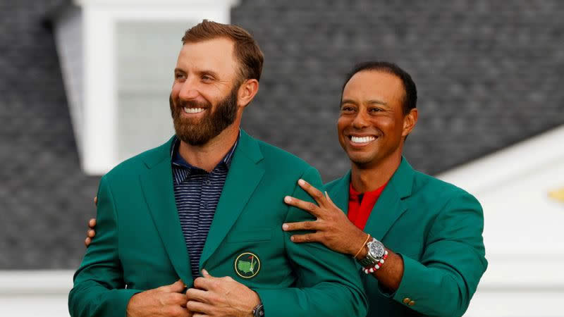  Woods serves up laugh ahead of Masters Champions Dinner