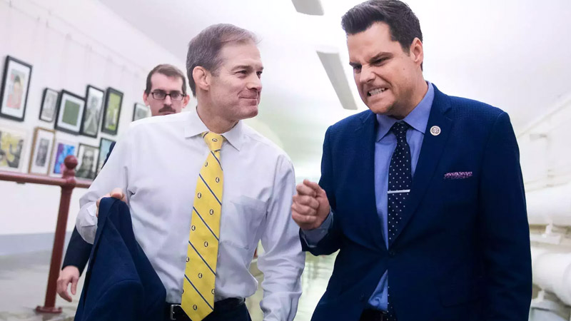  Jim Jordan and Matt Gaetz Seek to Challenge Trump’s Prosecutions