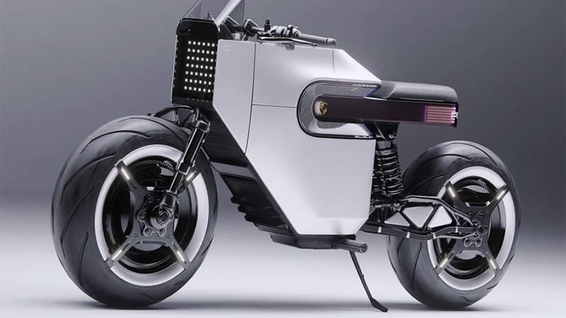  Porsche on Two Wheels: Meet the Futuristic Electric 619 Bike Concept!