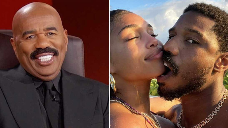  All Good Vibes: Steve Harvey Holds No Bad Blood for Michael B. Jordan; Shares Warm Embrace Despite His Daughter Lori Harvey’s Split