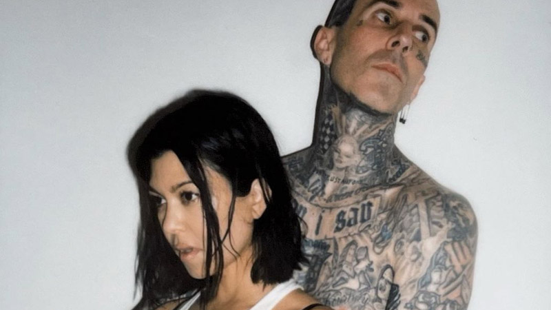  Kourtney Kardashian and Travis Barker Shut Down Trolls on NSFW Birthday Post