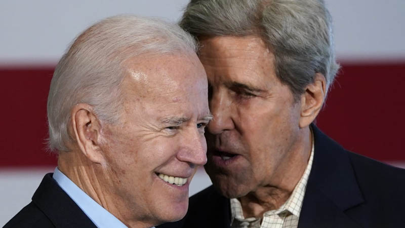 John Kerry and biden