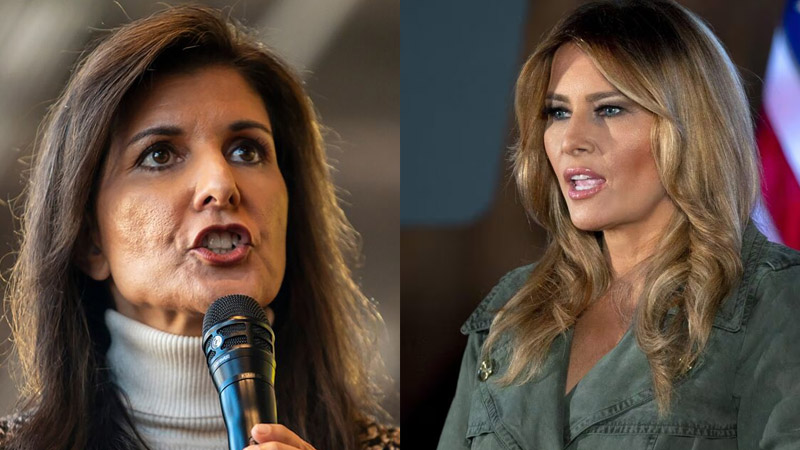  Melania Trump ‘Pressuring’ Husband, $83 Million, to Publicly Defend Himself After Nikki Haley Digs