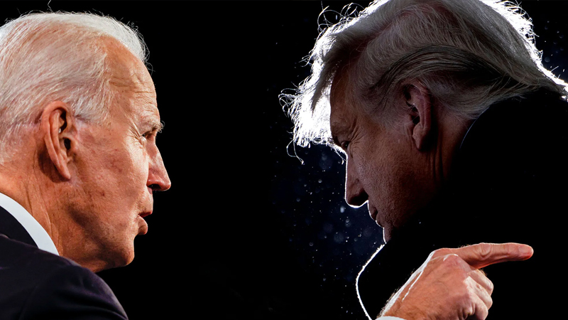 Biden and Trump