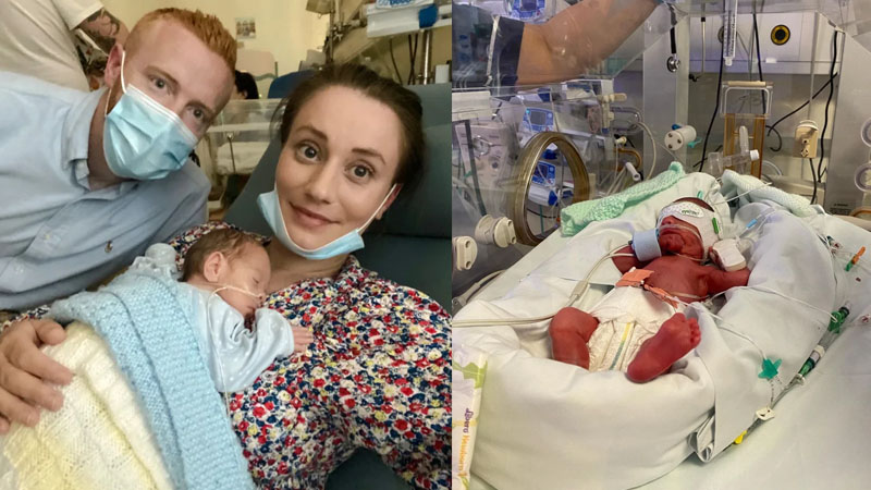  Woman Gives Birth to Premature Babies Just Months Apart But They’re Not Twins