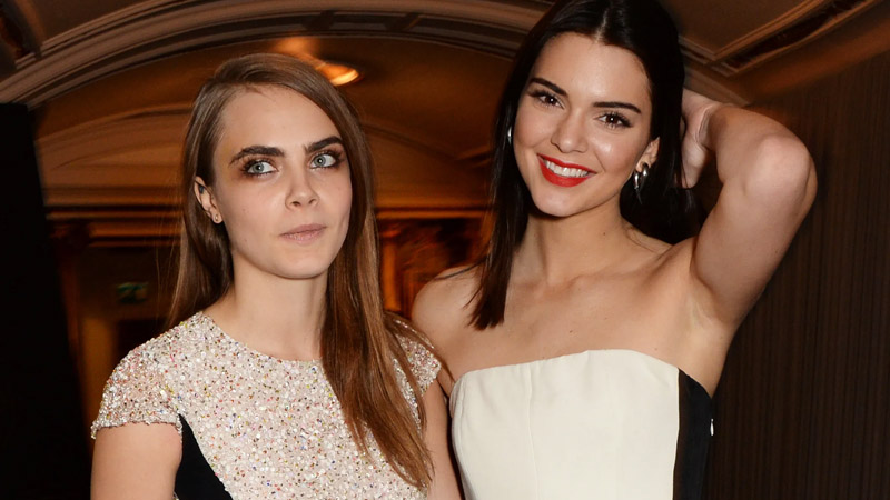 Kendall Jenner and Cara Delevingne