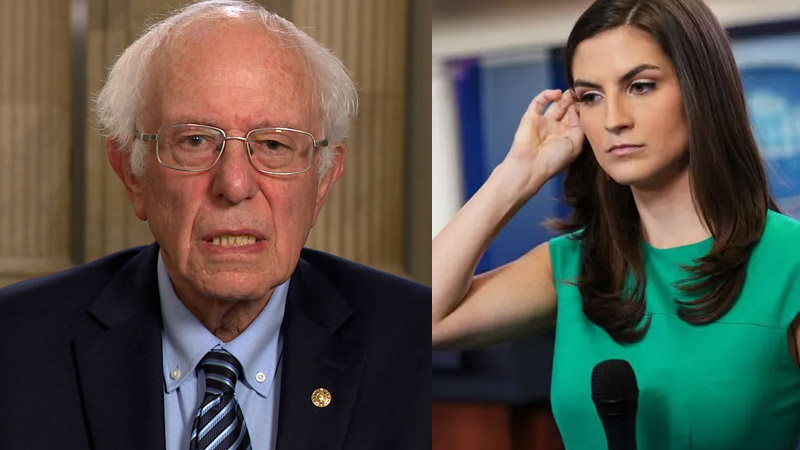  Kaitlan Collins Struggles to Keep Straight Face as Bernie Sanders Mocks Trump’s ‘83,000th Lie’