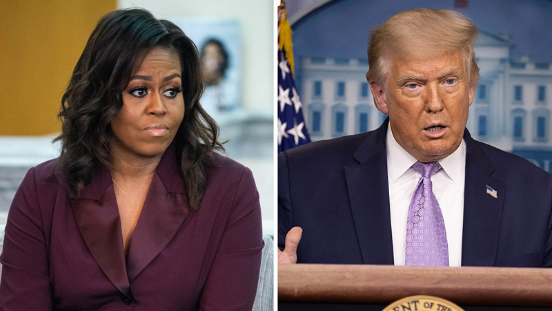  Michelle Obama Faces Backlash for Comparing Trump to a “Divorced Dad”