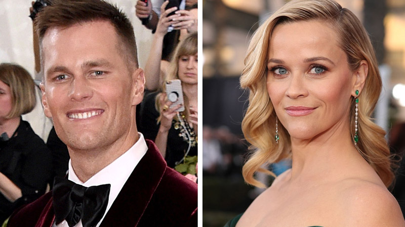 Reese Witherspoon and Tom Brady