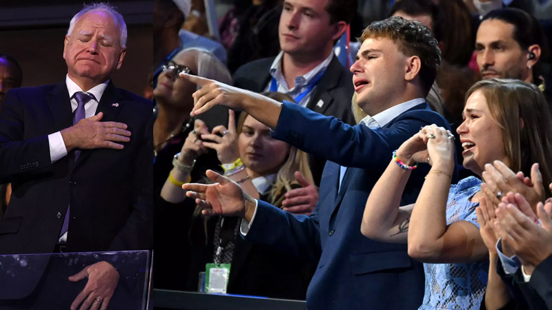  “Holding Back Tears”: Tim Walz’s Emotional Moment on the DNC Stage