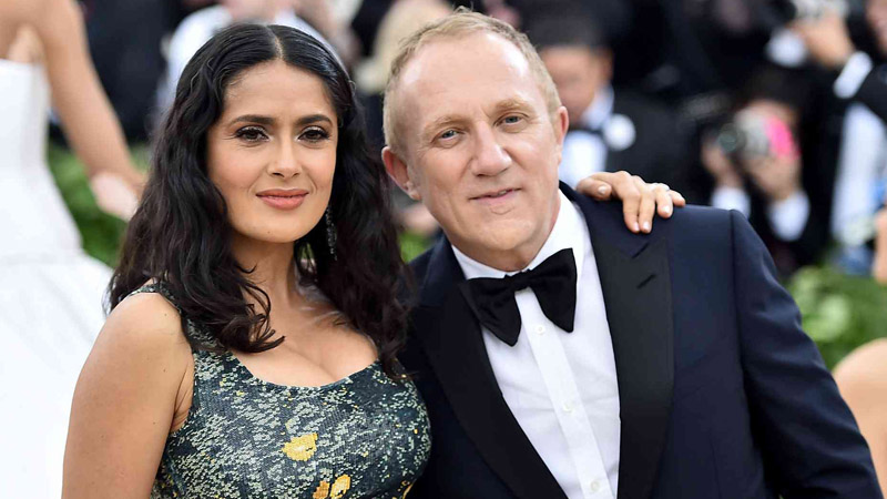  Salma Hayek and Husband François-Henri Pinault to Appear on CBS Mornings Following Her 58th Birthday Celebration