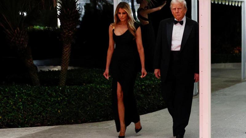 Donald Trump and wife Melania