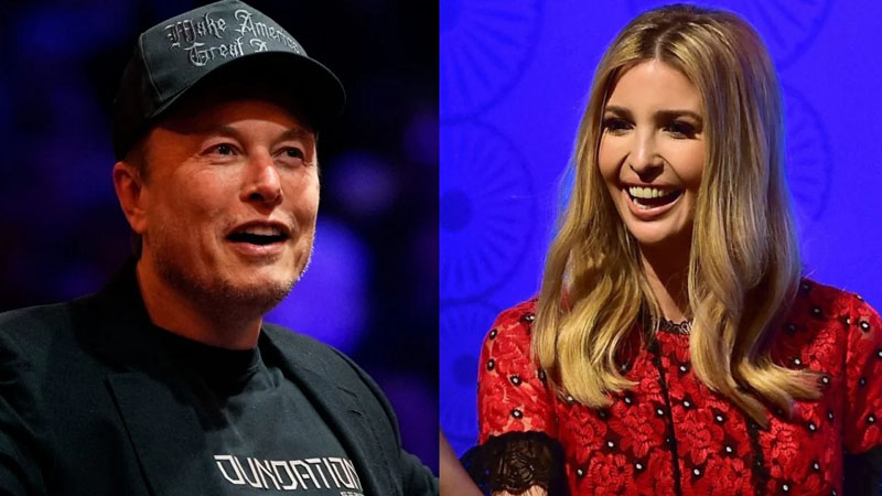 Elon Musk and Ivanka Trump