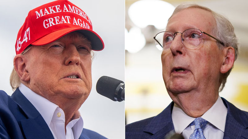 mitch mcconnell and trump