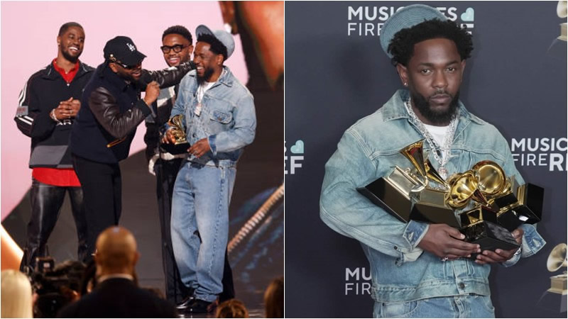 Kendrick Lamar Historic Grammy