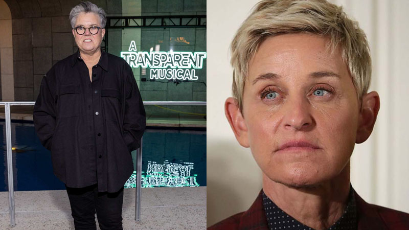 Rosie O’Donnell and Ellen DeGeneres