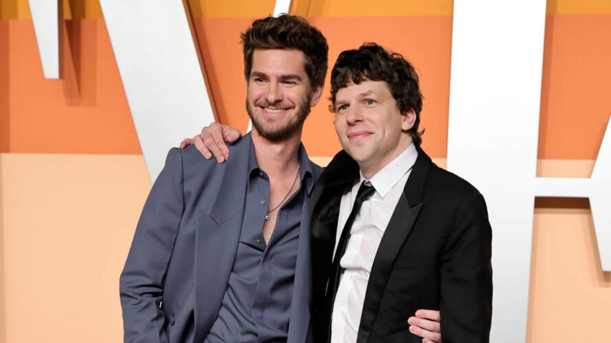 Jesse Eisenberg and Andrew Garfield