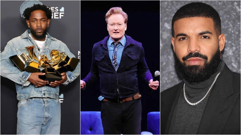 Kendrick Lamar Conan OBrien Drake